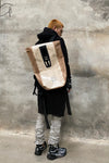 BORIS BIDJAN SABERI long coat AW22 ZIPPER3.1 FWT00005 black cashmere + cotton